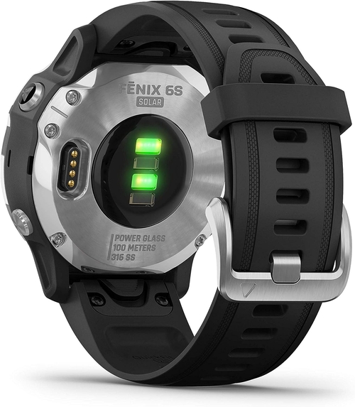 GARMIN FENIX 6S Plata-Negro - Reloj Deportivo 42mm GPS