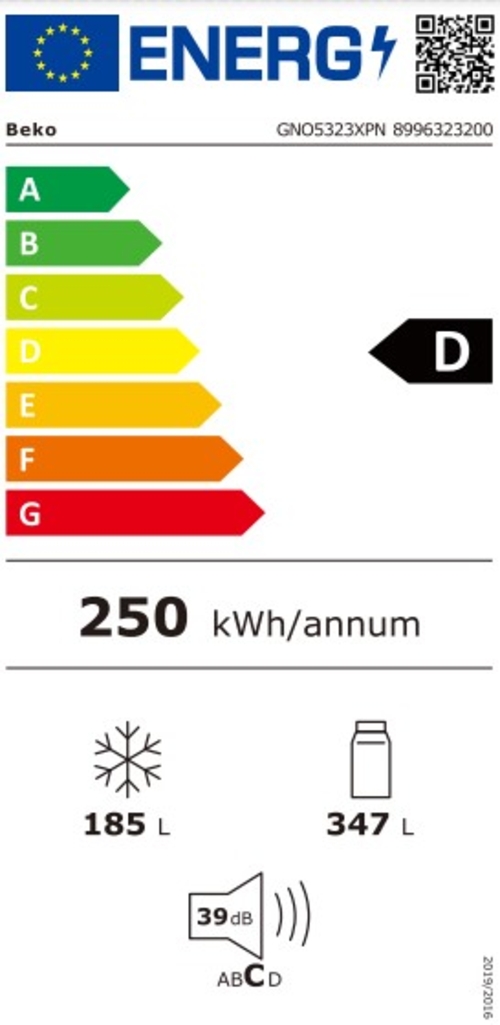 BEKO GNO-5323-XPN INOX - Frigorífico Side by Side No Frost