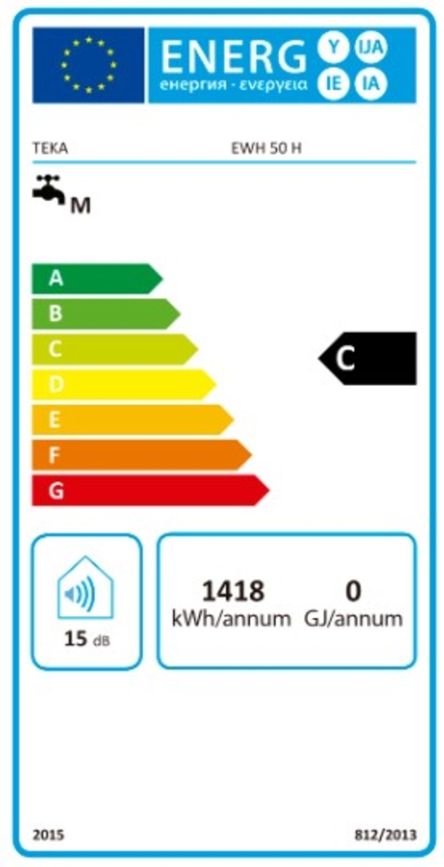 TEKA EWH-50-C Blanco - Termo Eléctrico 50L