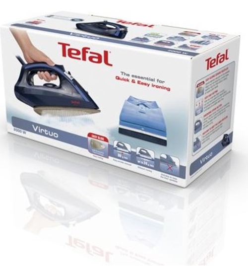TEFAL FV-1739-E0 Azul - Plancha de Vapor 2000W