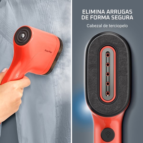 ROWENTA DR-2022-D1 Rojo - Plancha de Vapor Cepillo 1300W