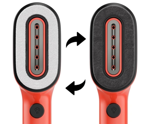 ROWENTA DR-2022-D1 Rojo - Plancha de Vapor Cepillo 1300W