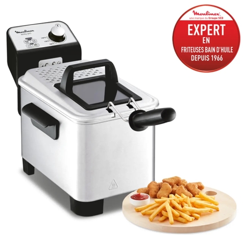 MOULINEX AM-338070 INOX - Freidora 3L