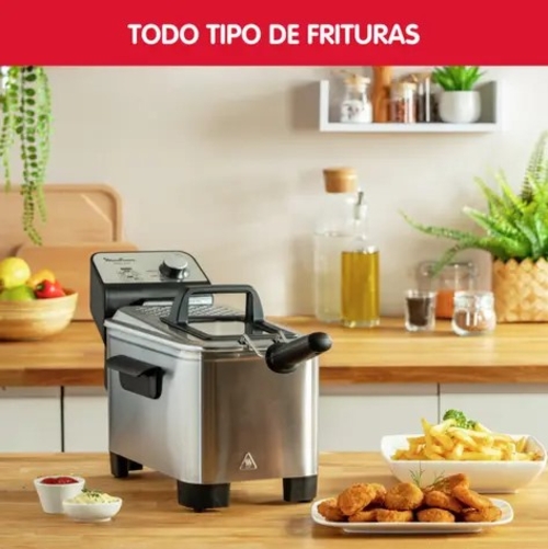 MOULINEX AM-338070 INOX - Freidora 3L