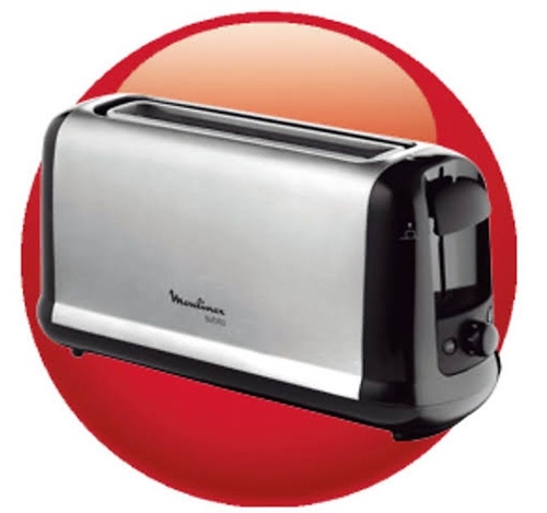 MOULINEX LS-260800 INOX - Tostador 1000W