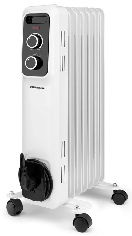 ORBEGOZO RS-1500 Blanco - Radiador de Aceite 1500W