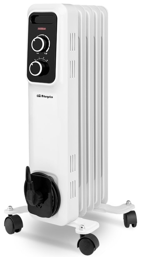 ORBEGOZO RS-1000 Blanco - Radiador de Aceite 1000W