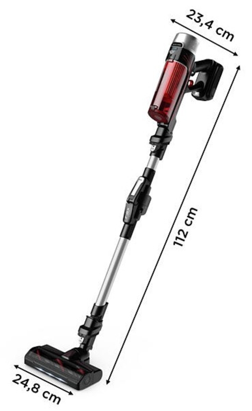 ROWENTA RH-2077-WO Rojo - Aspiradora de Escoba 18.4V