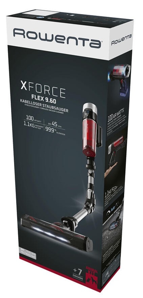 ROWENTA RH-2077-WO Rojo - Aspiradora de Escoba 18.4V