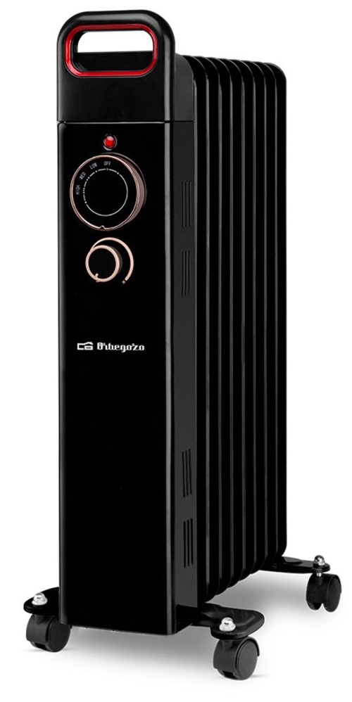 ORBEGOZO RUN-2000 Negro - Radiador de Aceite 2000W