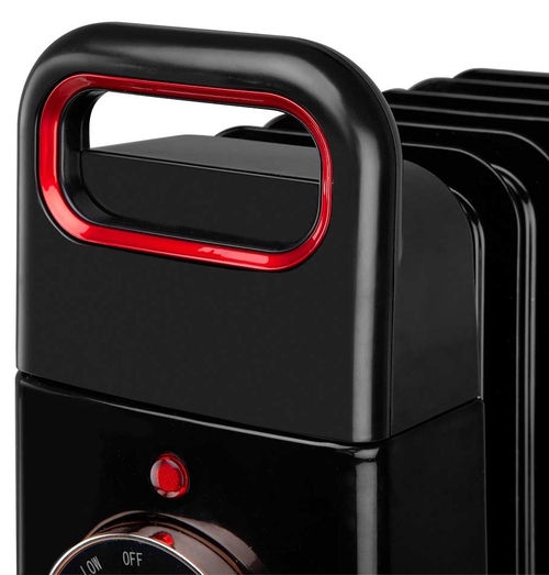 ORBEGOZO RUN-2500 Negro - Radiador de Aceite 2500W