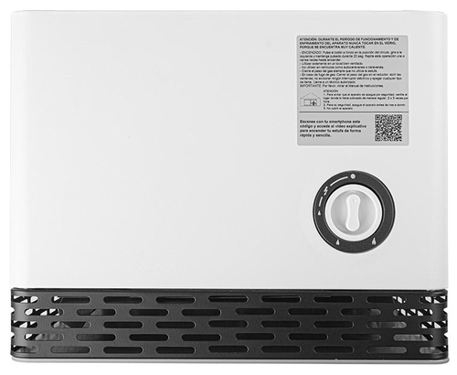 ORBEGOZO HBF-120 Cristal Blanco - Estufa 3800W