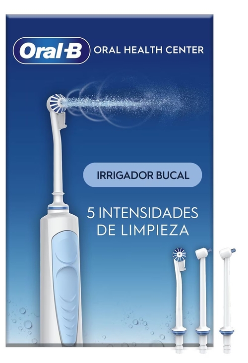 BRAUN MD-20 Blanco y Azul - Irrigador de Agua  Con Cable