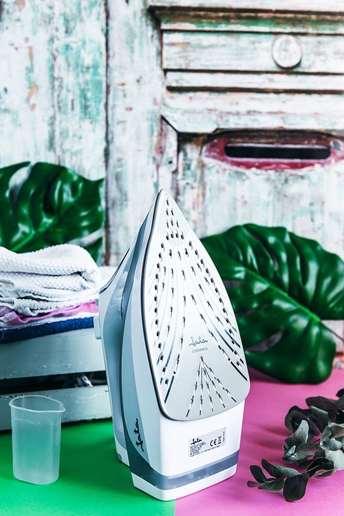 JATA PL-1058-C Blanco - Plancha de Vapor 3000W