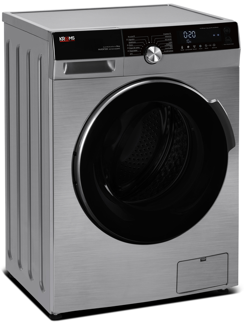 Lavadora Carga Frontal KROMSLINE KLA-MA-8-ATD-IX INOX 8KG 1400RPM