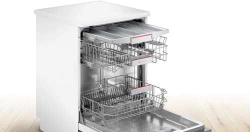 BOSCH SMS-4EMW-06-E Blanco - Lavavajillas 60CM 14 Sevicios