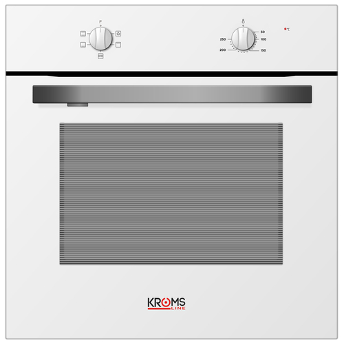 Horno Convencional KROMSLINE KHM-600-CR-W Cristal Blanco 70L