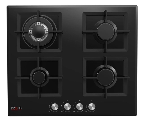 Placa de Gas KROMSLINE KPG-4F-MHFI Negro 60CM