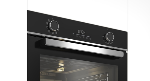 BEKO BBIMA-13300-XS Negro e INOX - Horno Multifunción 72L