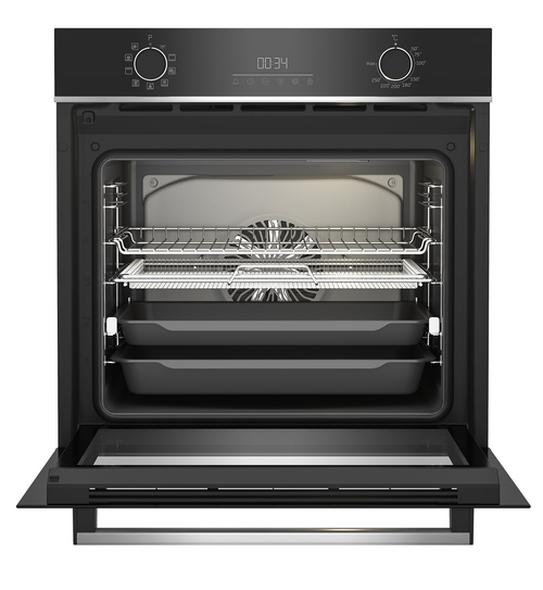 BEKO BBIMA-13300-XS Negro e INOX - Horno Multifunción 72L