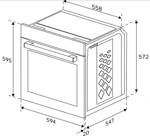 BEKO BBIMA-13302-BMPE Negro - Horno Multifunción 72L