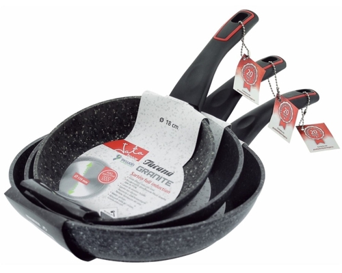 JATA SF3-182226  - Set de Sartenes Aluminio Forjado