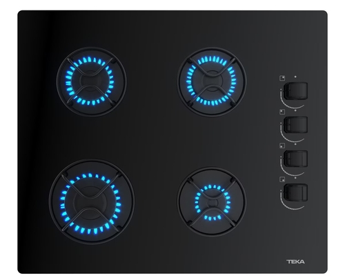 TEKA GBE-64002-KLN Negro - Placa de Gas 60CM Gas Natural