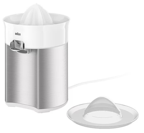 BRAUN CJ-5050 Blanco-INOX - Exprimidor 60W