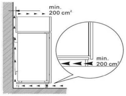 ROMMER FCI-385 Blanco - Frigorífico Combi Cíclico