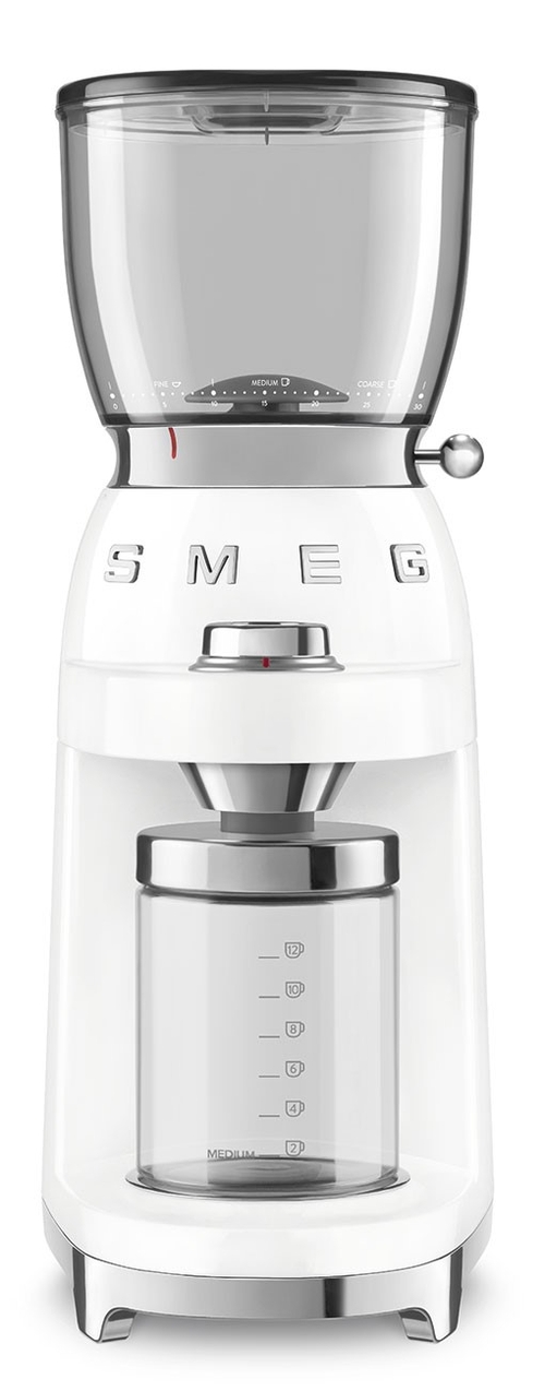 SMEG CGF-11-WHEU Blanco Brillante - Molinillo Café 150W