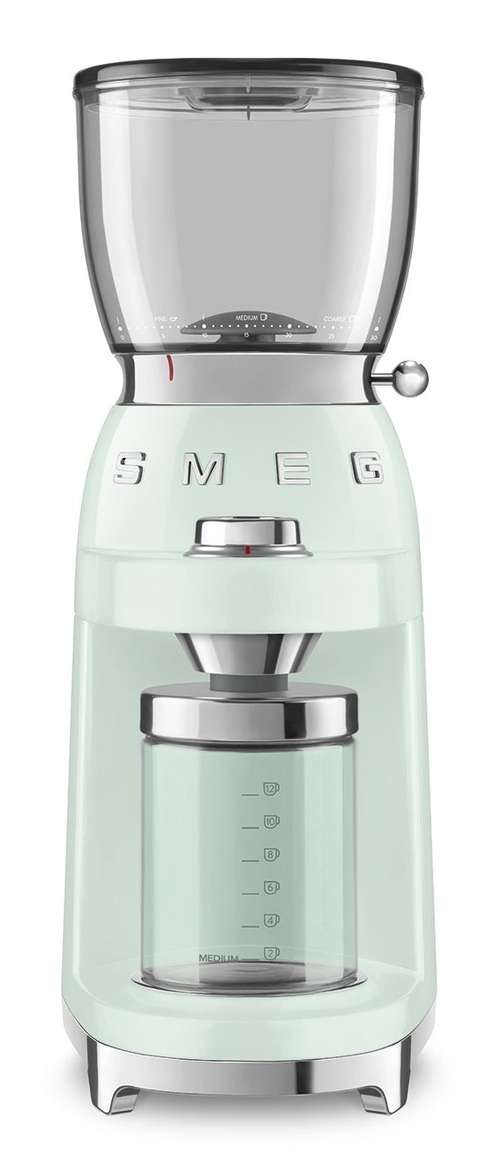 SMEG CGF-11-PGEU Verde Brillante - Molinillo Café 150W