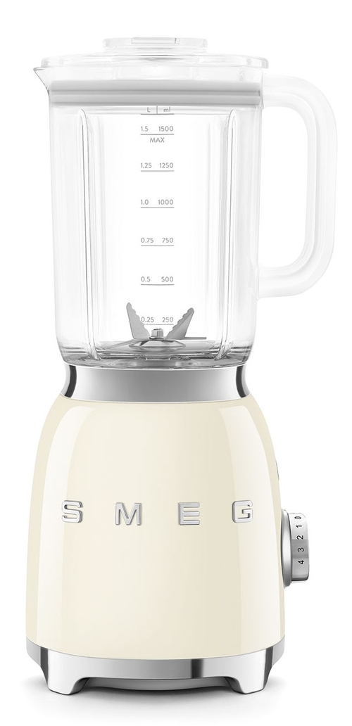 SMEG BLF-03-CREU Crema Brillante - Batidora de Vaso 800W