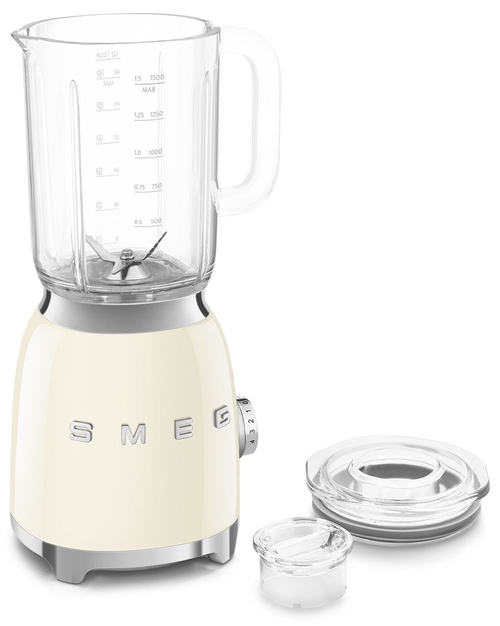 SMEG BLF-03-CREU Crema Brillante - Batidora de Vaso 800W