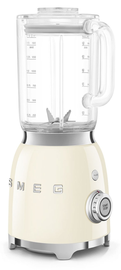SMEG BLF-03-CREU Crema Brillante - Batidora de Vaso 800W