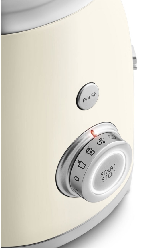 SMEG BLF-03-CREU Crema Brillante - Batidora de Vaso 800W