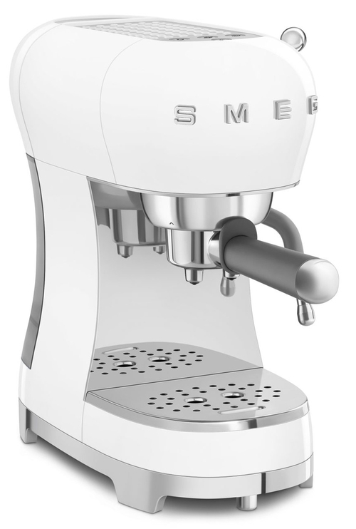 SMEG ECF-02-WHEU Blanco Brillante - Cafetera Express 1350W