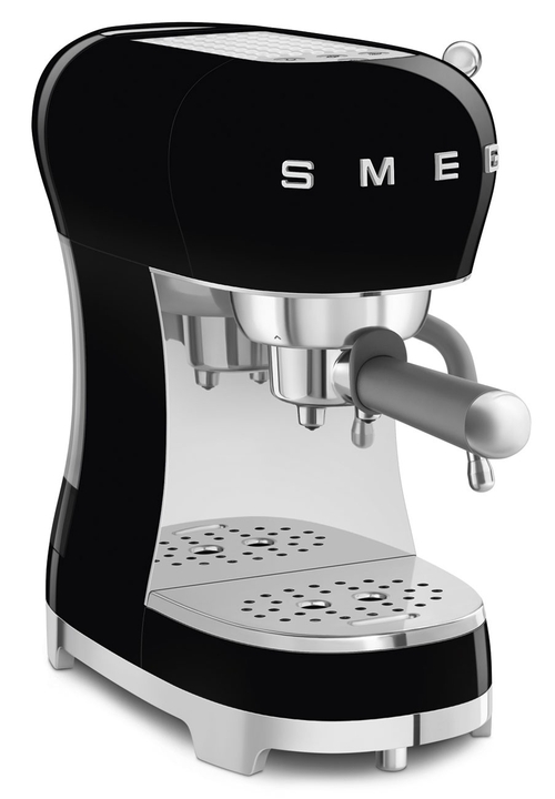 SMEG ECF-02-BLEU Negro Brillante - Cafetera Express 1350W