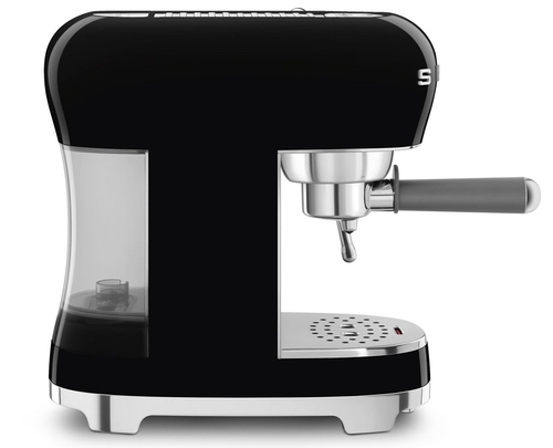 SMEG ECF-02-BLEU Negro Brillante - Cafetera Express 1350W