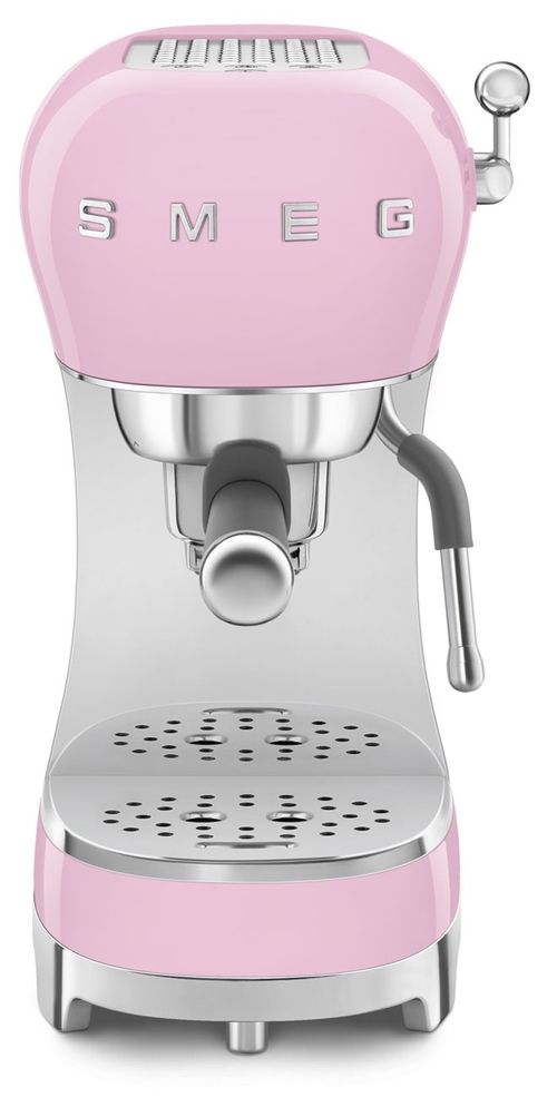 SMEG ECF-02-PKEU Rosa Brillante - Cafetera Express 1350W