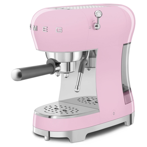 SMEG ECF-02-PKEU Rosa Brillante - Cafetera Express 1350W