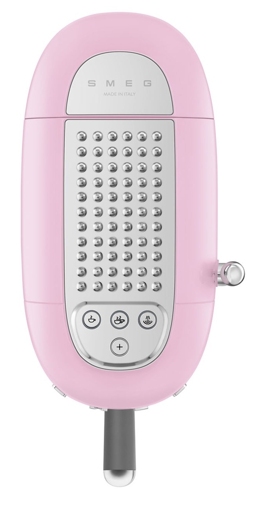 SMEG ECF-02-PKEU Rosa Brillante - Cafetera Express 1350W