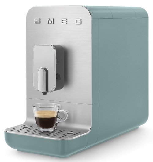 SMEG BCC-13-EGMEU Verde Esmeralda Mate - Cafetera Superautomática 1350W