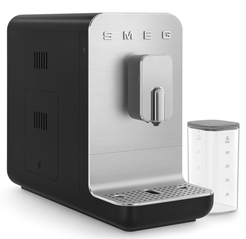 SMEG BCC-13-BLMEU Negro Mate - Cafetera Superautomática 1350W