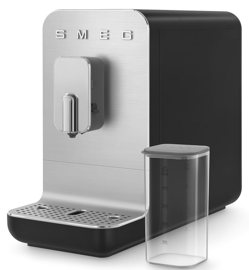 SMEG BCC-13-BLMEU Negro Mate - Cafetera Superautomática 1350W