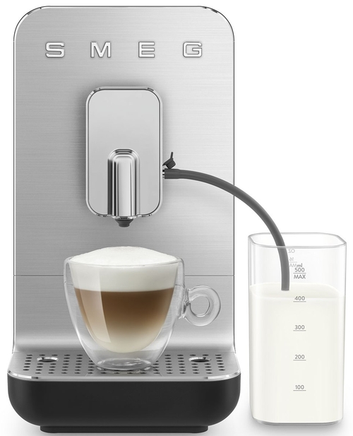 SMEG BCC-13-BLMEU Negro Mate - Cafetera Superautomática 1350W