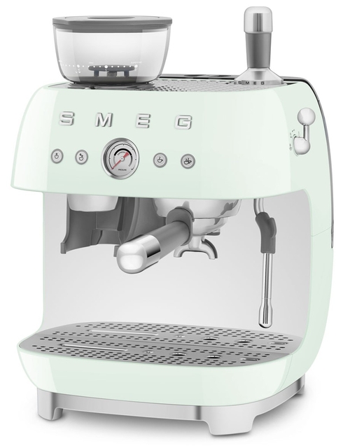 SMEG EGF-03-PGEU Verde Brillante - Cafetera Superautomática 1650W