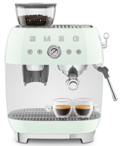 SMEG EGF-03-PGEU Verde Brillante - Cafetera Superautomática 1650W