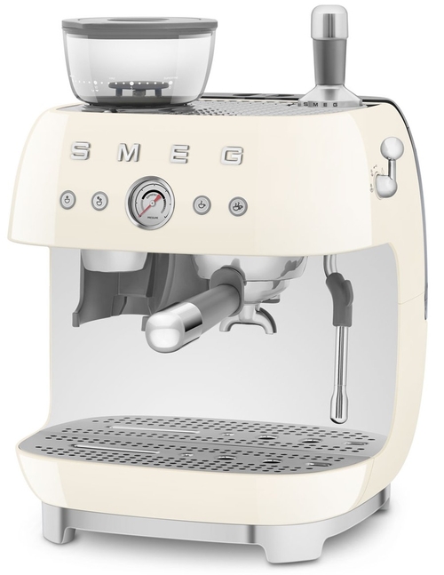 SMEG EGF-03-CREU Crema Brillante - Cafetera Superautomática 1650W