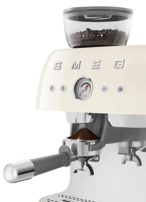 SMEG EGF-03-CREU Crema Brillante - Cafetera Superautomática 1650W