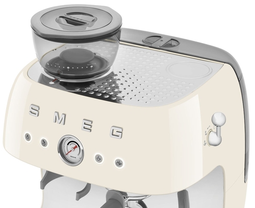 SMEG EGF-03-CREU Crema Brillante - Cafetera Superautomática 1650W